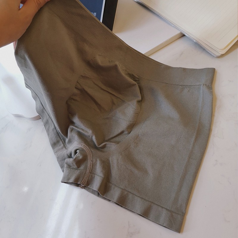 Quần Lót Ngắn Kiểu Boxer Thời Trang Đơn Giản Một Kích Thước Dành Cho Nam