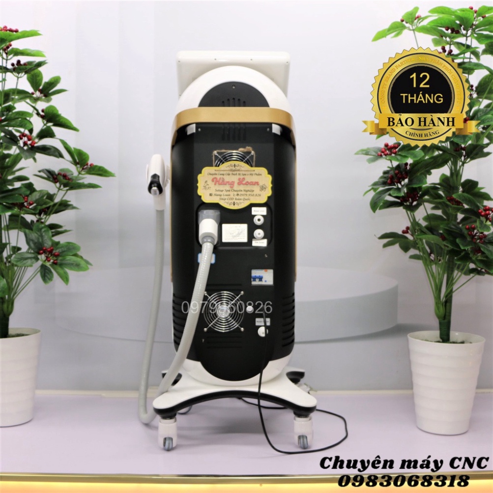 Máy triệt lông Diode laser 810 bọc da hàng Bắc Kinh