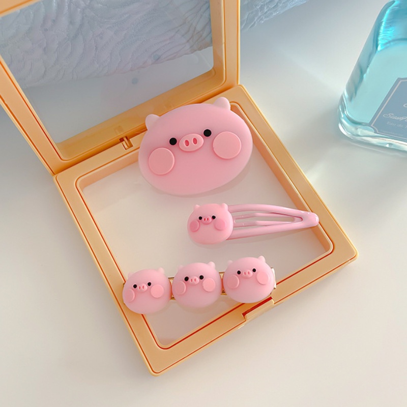 Kẹp tóc hình chú heo hoạt hình đáng yêu thời trang cho nữ