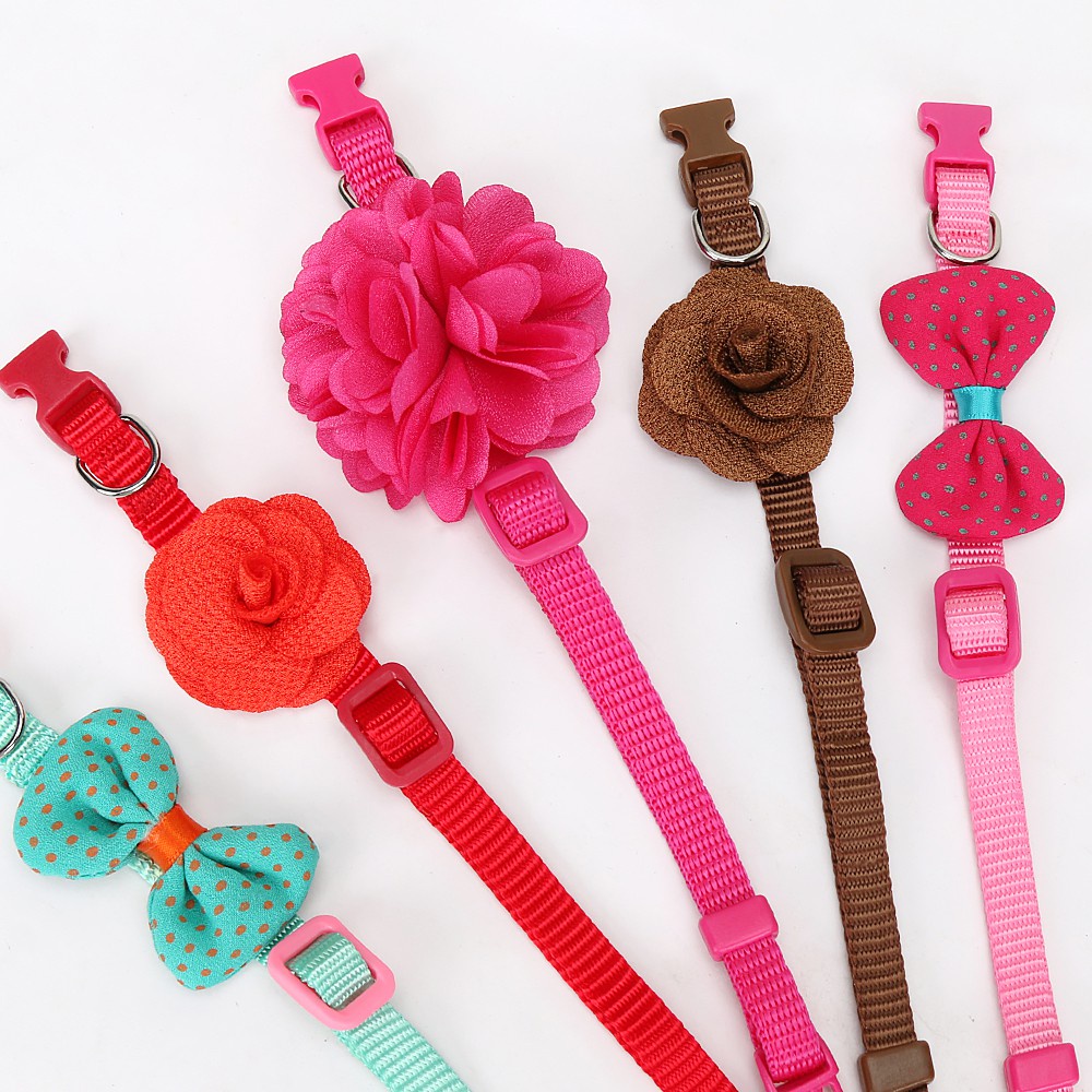 1Pc Kawaii Cat Bow Vòng Cổ Cho Mèo Nhỏ Chó Con Cún Con Cún Con Vòng Cổ Vòng Cổ Cho Mèo Con Mèo Ngẫu Nhiên Phụ Kiện Vật Nuôi