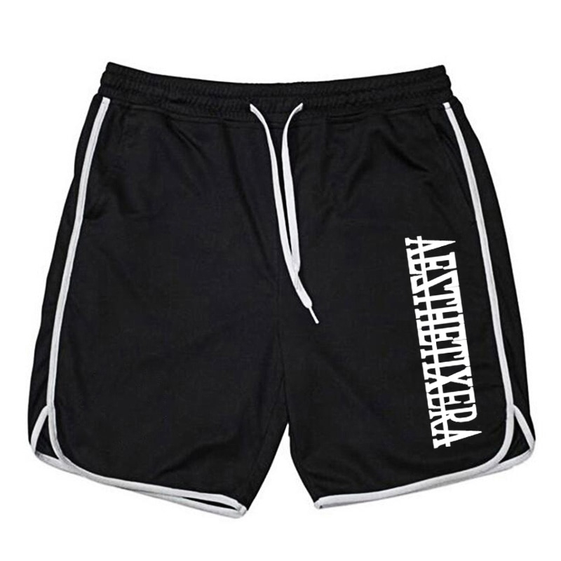 Quần short thể thao tập gym vải lưới thoáng khí thoải mái size lớn thời trang cho nam