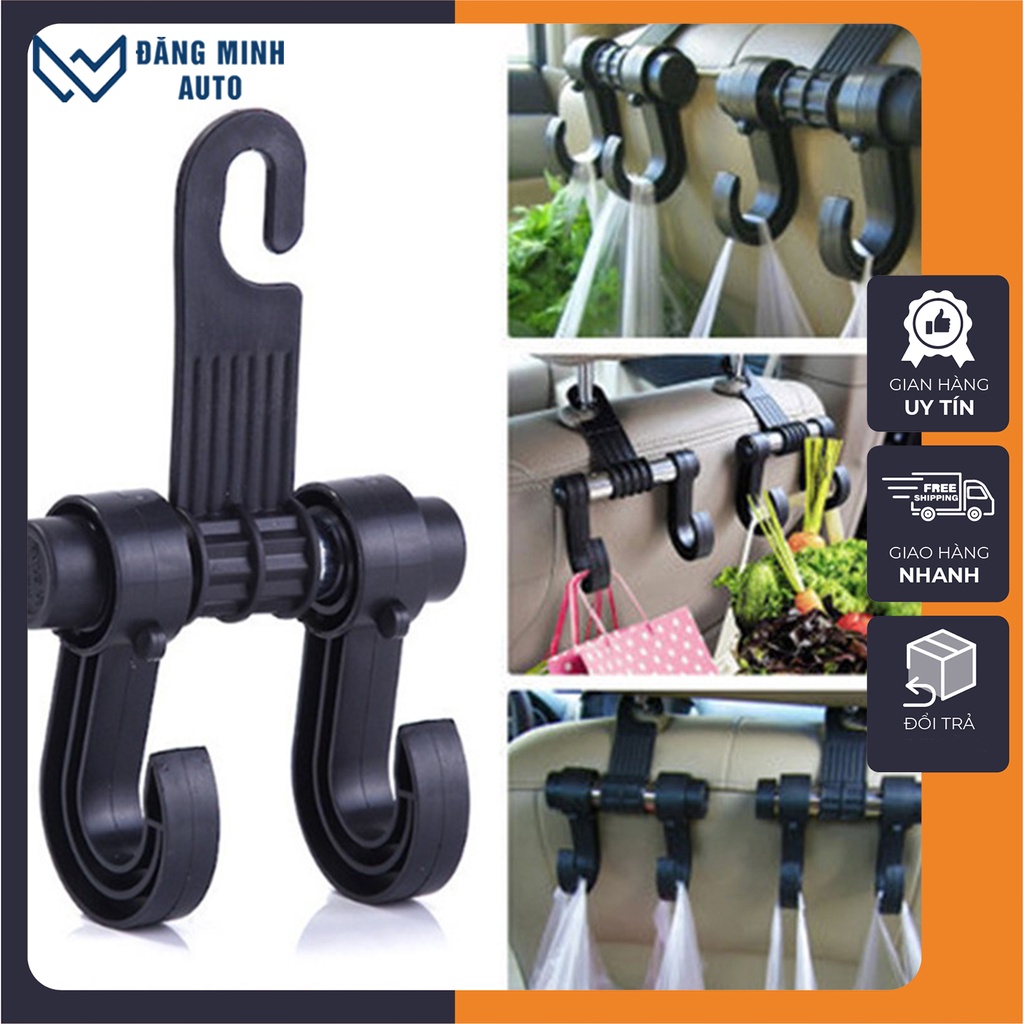 Móc treo đồ vào ghế xe hơi tiết kiệm không gian ô tô tiện lợi ST015