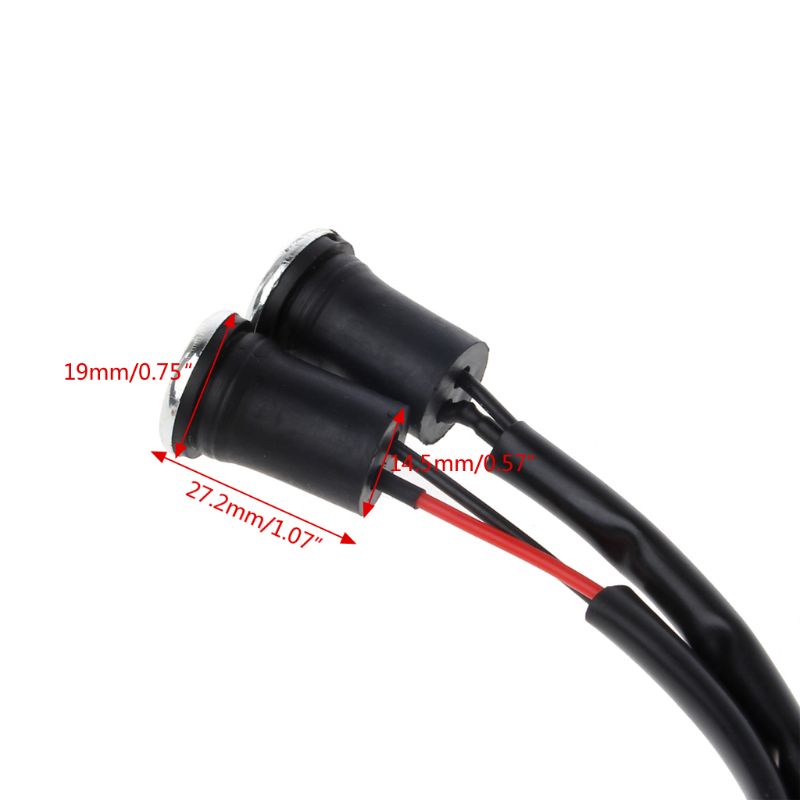 Set 2 Đèn LED Trung Tính N / R Cho Xe Máy 50cc 110cc 125cc 150cc