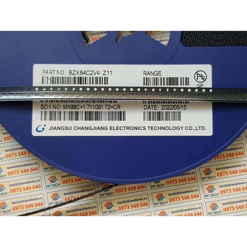 [ combo 20 chiếc] BZX84C2V4 Z11 SOT23 Diode Zener 2.4V ( chính hãng)