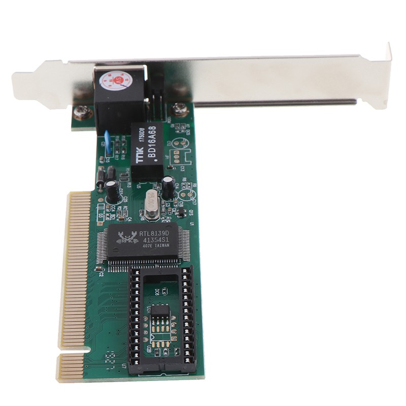 Card mạng Lan PCI RTL8139D 10/100M 10/100Mbps RJ45