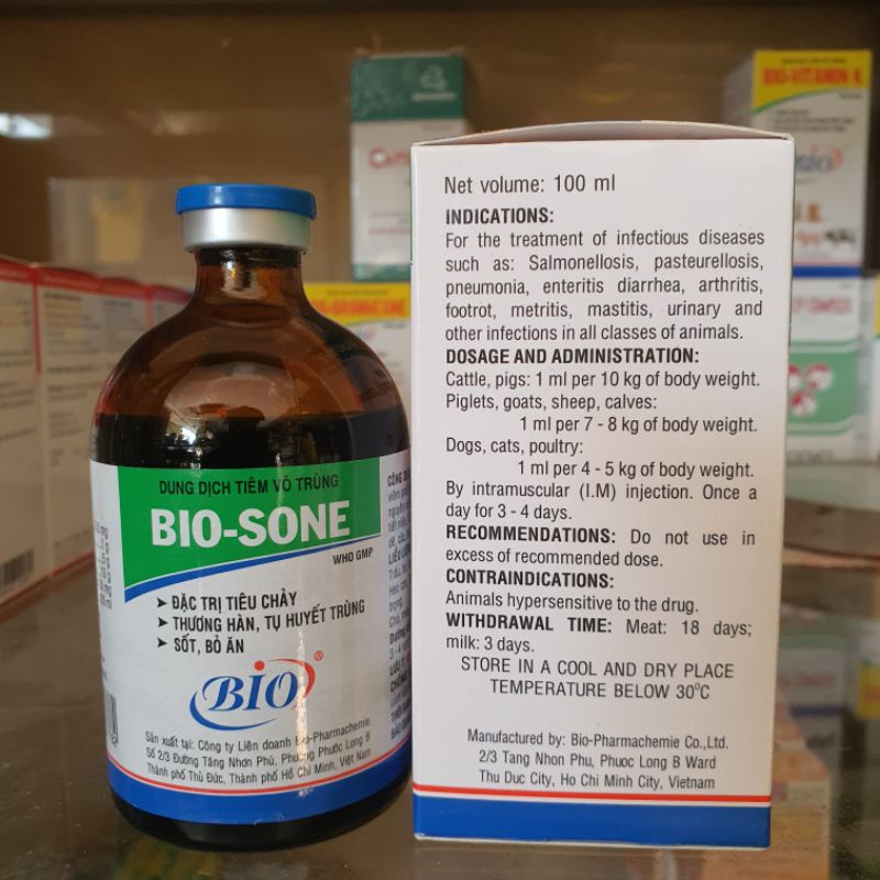 BIO SONE - TIÊU CHẢY, LƯƠNG HÀN, SỐT, BỎ ĂN