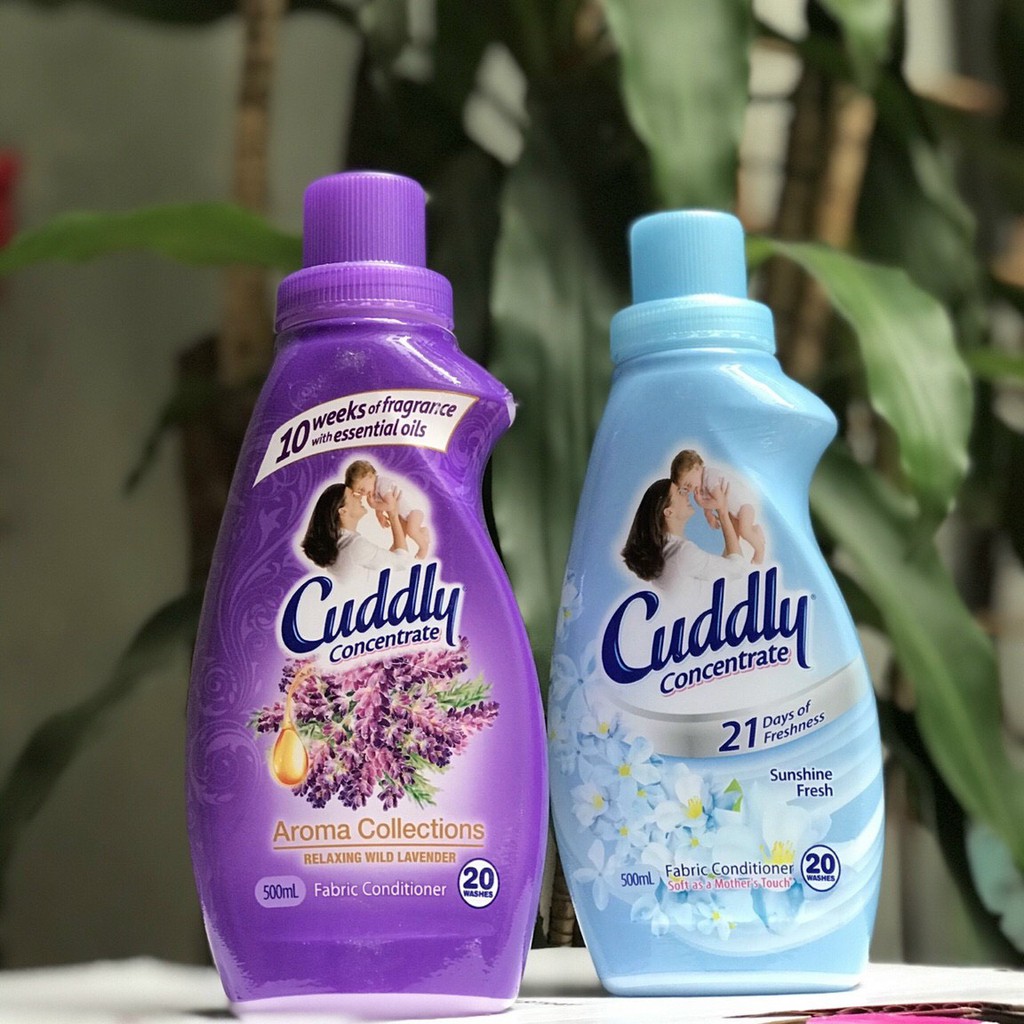 NƯỚC XẢ VẢI ĐẬM ĐẶC CUDDLY ÚC - 500ML