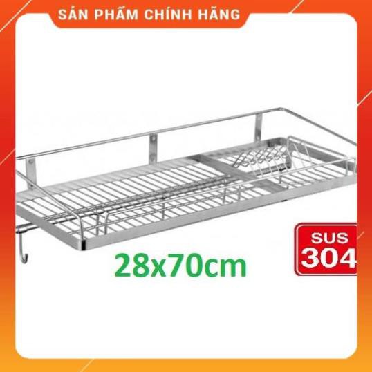 (FREESHIPP) Kệ chén inox 1 tầng INOX 304 (đủ size) - Kệ chén treo tường - Kệ úp bát inox -Kệ úp chén inox 1 tầng