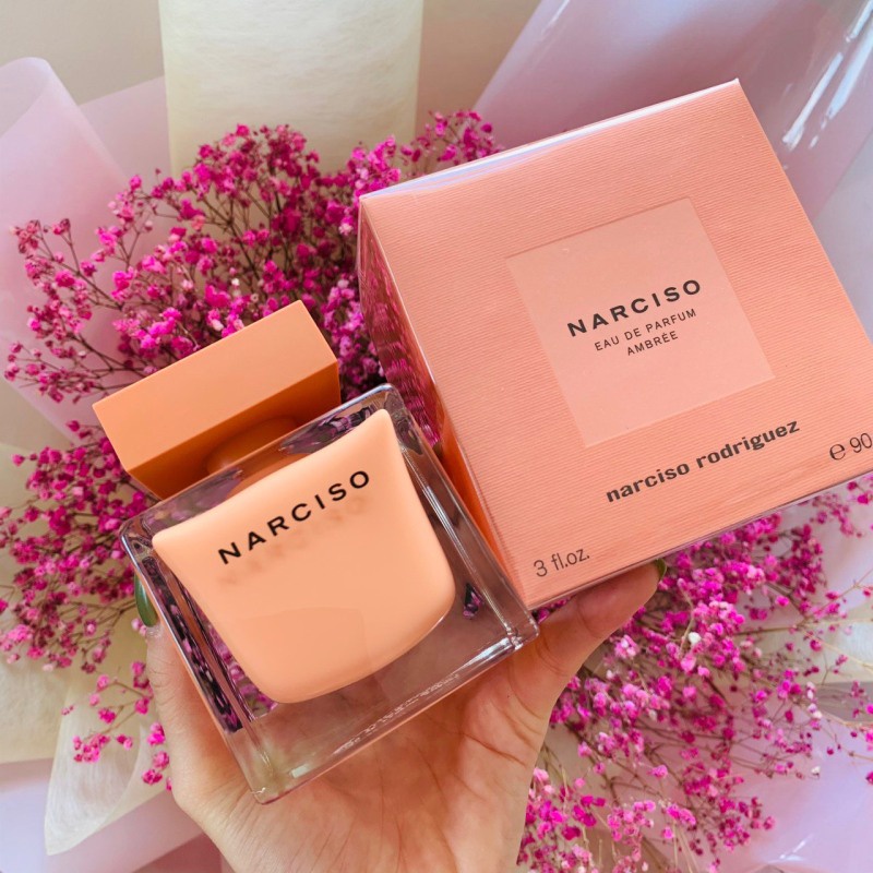Nước Hoa Nữ Narciso Cam Đỏ Rodriguez Ambree Rouge EDP 90ml - Nar Cam  Đỏ Lùn Hương Phấn Thơm Ấm Mịn, Kiêu Kỳ Và Gợi Cảm