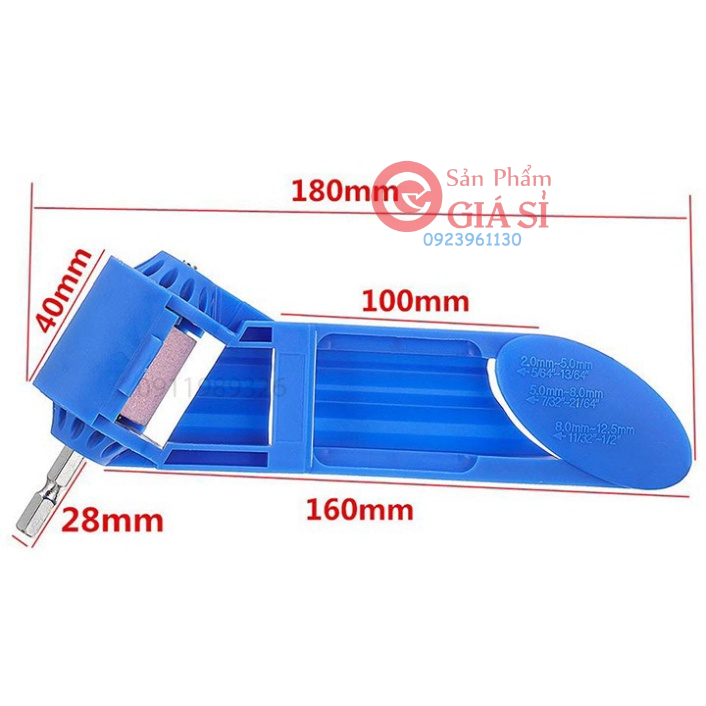 máy tập giảm mỡ mài mũi khoan 2-12.5mm gắn máy khoan ❤️freeship❤️