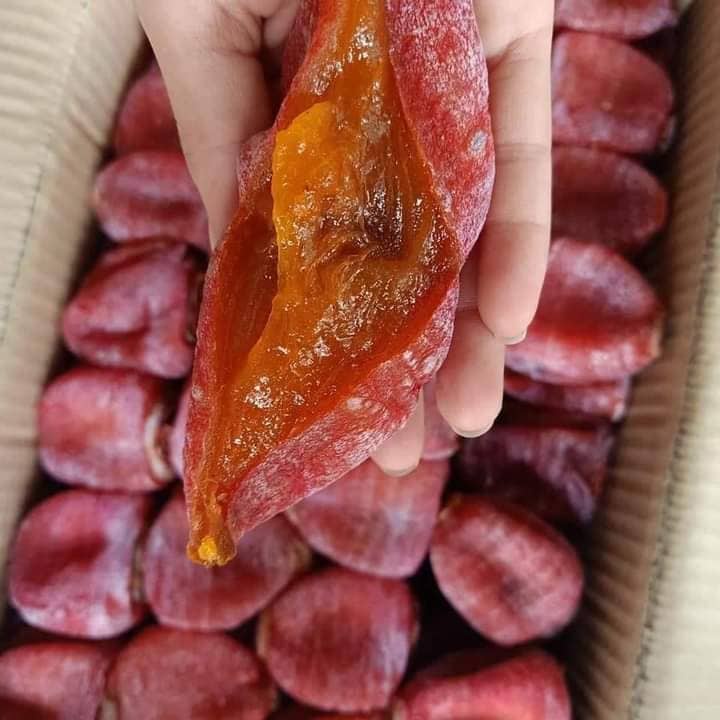 500gr Hồng treo gió nguyên trái Đà Lạt loại 1, dẻo ngon