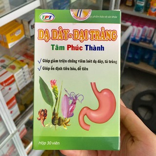 Dạ dày đại tràng TÂM PHÚC THÀNH lọ 30 viên