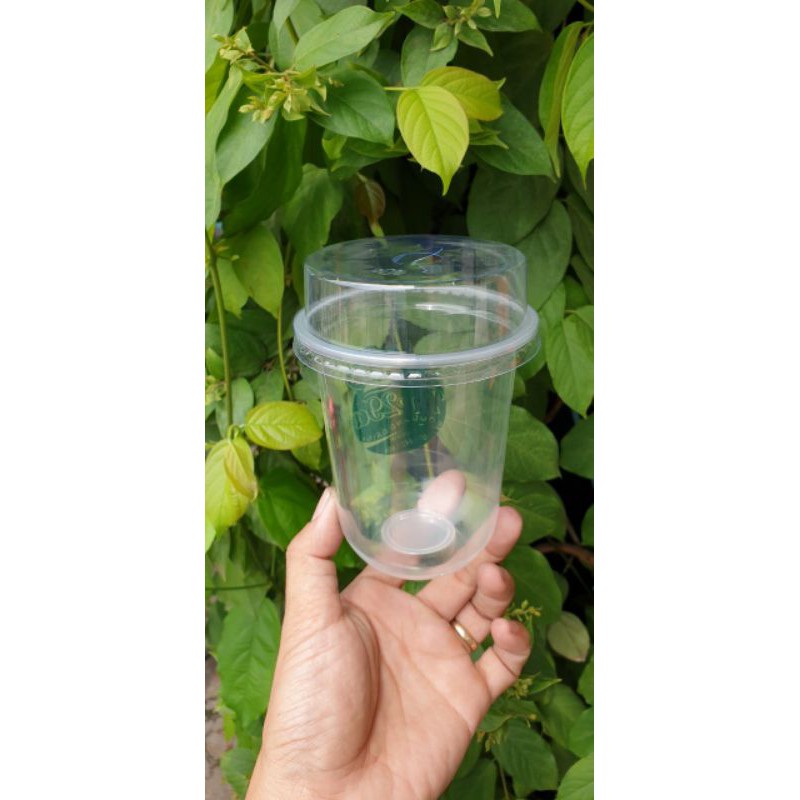 Combo 500 nắp cầu vuông 95mm, 500 nắp cầu dùng cho ly nhựa pp phi 95mm