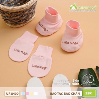 Set phụ kiện sơ sinh trơn Uala Rogo