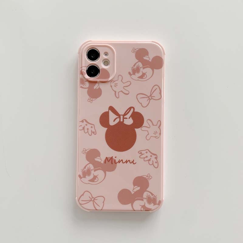 Ốp lưng hình chuột  micky cute cạnh vuông giả lp12 5/5s/6/6plus/6s/7/7plus/8/8plus/x/xr/xs/11/12/pro/max