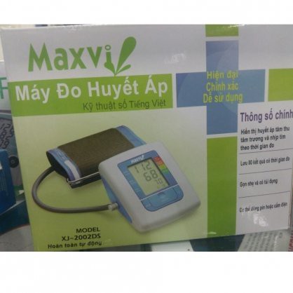Máy đo huyết áp có tiếng nói Maxvi XJ-2002DS-1