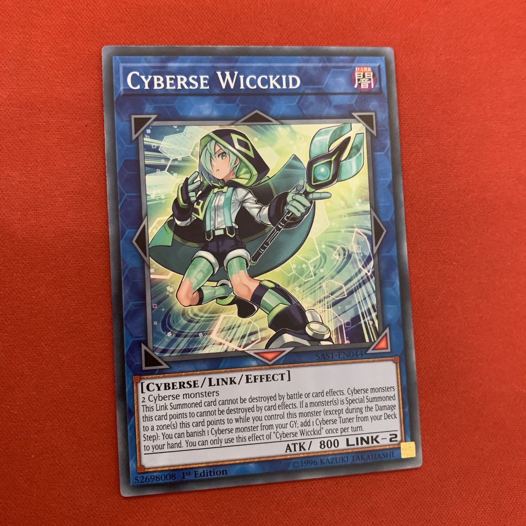 [EN-JP][Thẻ Bài Yugioh Chính Hãng] Cyberse Wicckid