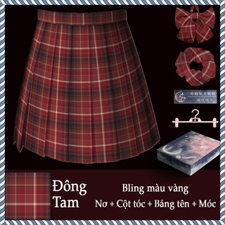 [Sẵn & Order] [Chính hãng] [Đông Lâm Xã] Chân váy đồng phục Seifuku/JK - Đông Tam