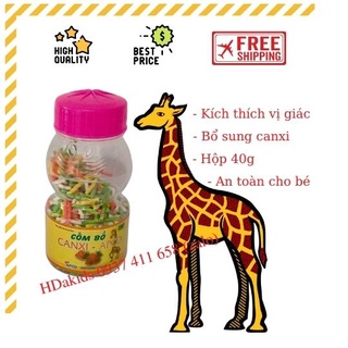 Cốm bổ trẻ em  (Chai 40g) - Cốm bổ sung vitamin và canxi cho bé
