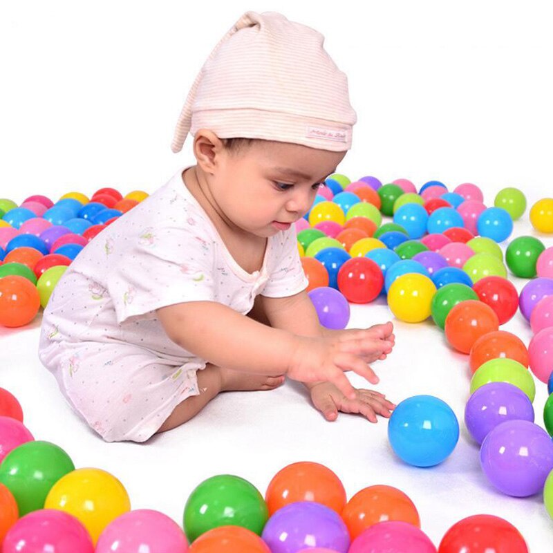 COMBO 5 quả bóng nhựa bể bơi, Bóng nhựa bể bơi nhà bóng cao cấp, Chất liệu thân thiện, an toàn với trẻ nhỏ
