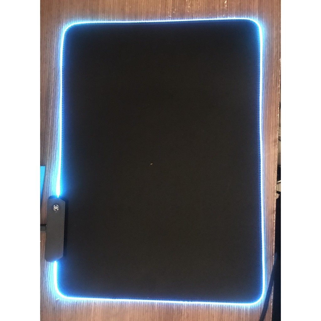 Bàn di chuột, Pad chuột Gaming led RGB 35 x 25cm NEW