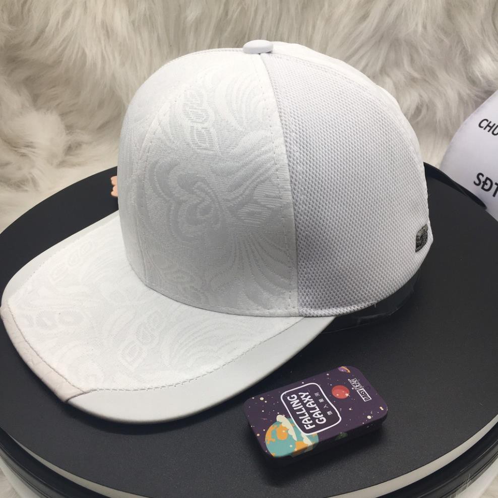 [ CÓ VIDEO SẢN PHẨM TỰ QUAY]  Mũ snapback hiphop nam nữ NÓN KẾT SƠN ĐẸP CHẤT Đen