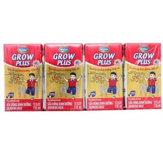 Lốc 4 Hộp Sữa Dielac Grow Plus Vinamilk 110ml