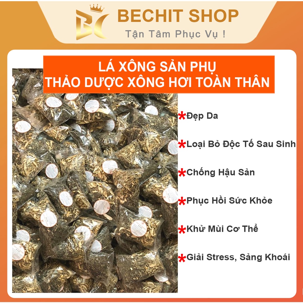 Set 15 Gói Lá Xông Hơi Sau Sinh Liệu Trình 1 Tháng - Lá Xông Cho Bà Đẻ| Lá Xông Sản Phụ - shop Bechit