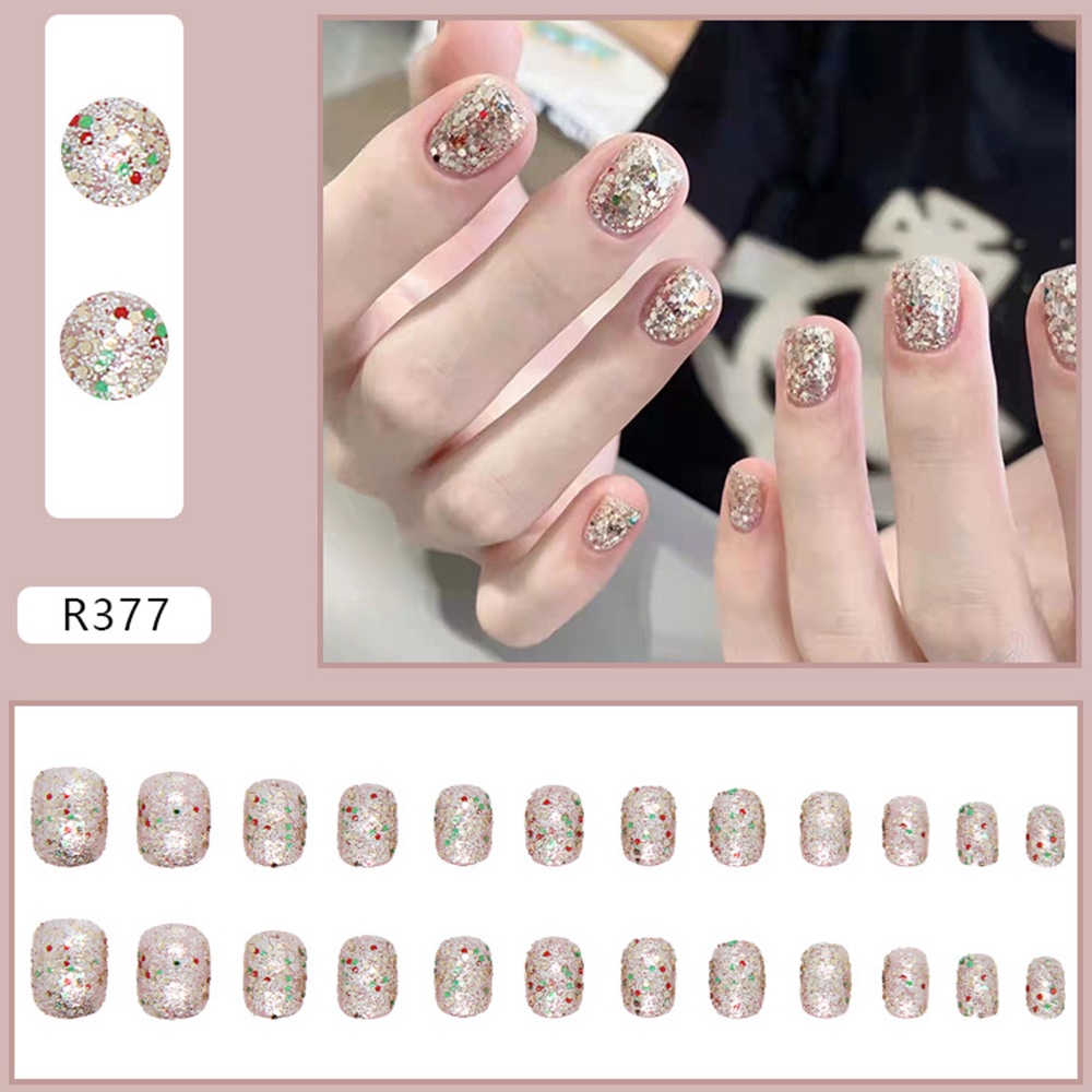 Set 24 Móng Tay Giả Thời Trang Nữ