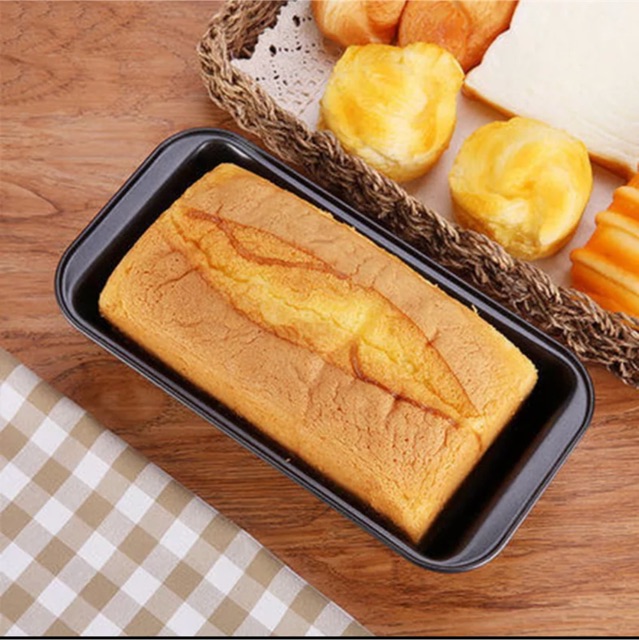 Khuôn loaf chữ nhật chống dính làm bánh mỳ 25cm