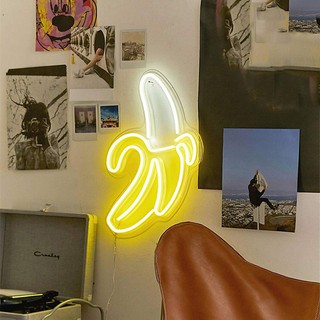 Đèn Led Neon Hình Quả Chuối Trang Trí