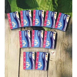 [MẪU MỚI] Viên sủi tiệt trùng rửa bình sữa, đồ chơi cho bé Milton Antibacterial Tablets 40v
