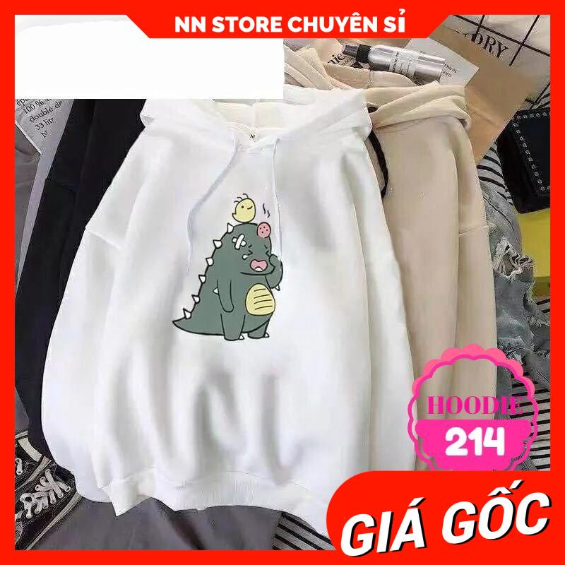 ÁO HOODIE IN HÌNH XINH XẮN AHD214 ⚡FREESHIP⚡100% ẢNH THẬT⚡ ÁO KHOÁC NỈ ⚡ ÁO SWEATER