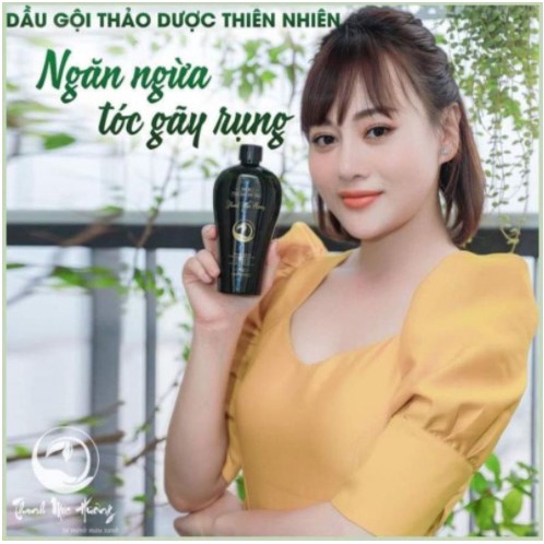 Dầu Gội Thảo Dược Thanh Mộc Chai 350gr Hương Kích Thích Mọc Tóc Ngăn Rụng Tóc Sạch Gàu Chiết Xuất Thiên Nhiên