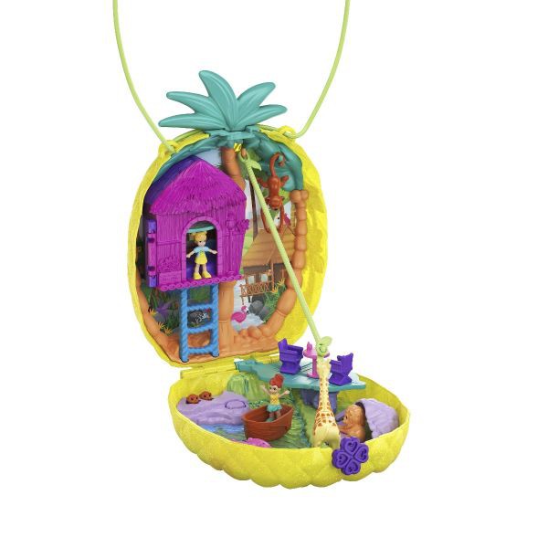 Polly Pocket Túi Dứa Nhiệt Đới GKJ64/GKJ63