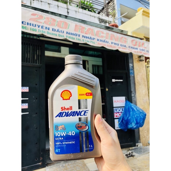 Nhớt Shell Ultra 10w40 MA2 ( xe số )