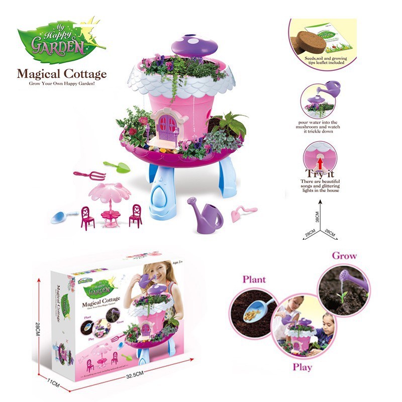 Bộ đồ chơi trồng cây ma thuật Magic Cottage cho bé