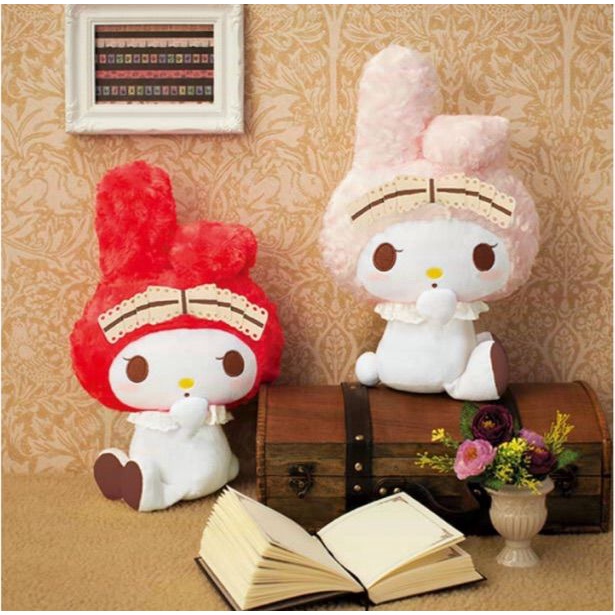 [FuRyu] Gấu bông sanrio My Melody Romantic Ribbon BIG Plush chính hãng Nhật Bản