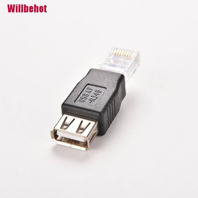 Đầu chuyển đổi cổng mạng Rj45 sang Usb AF A chuyên dụng chất lượng cao