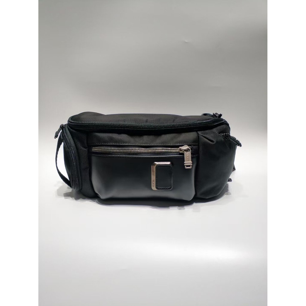 Tumi232399Túi Đeo Chéo Ngực / Hông Chất Liệu Da Bò Thời Trang Cá Tính Cho Nam