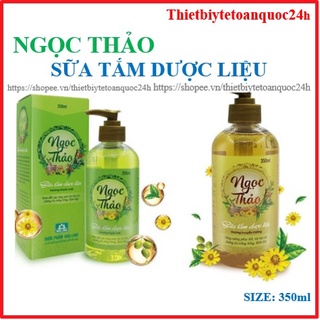 Sữa tắm dược liệu Ngọc Thảo – Hương thanh mát 350ml