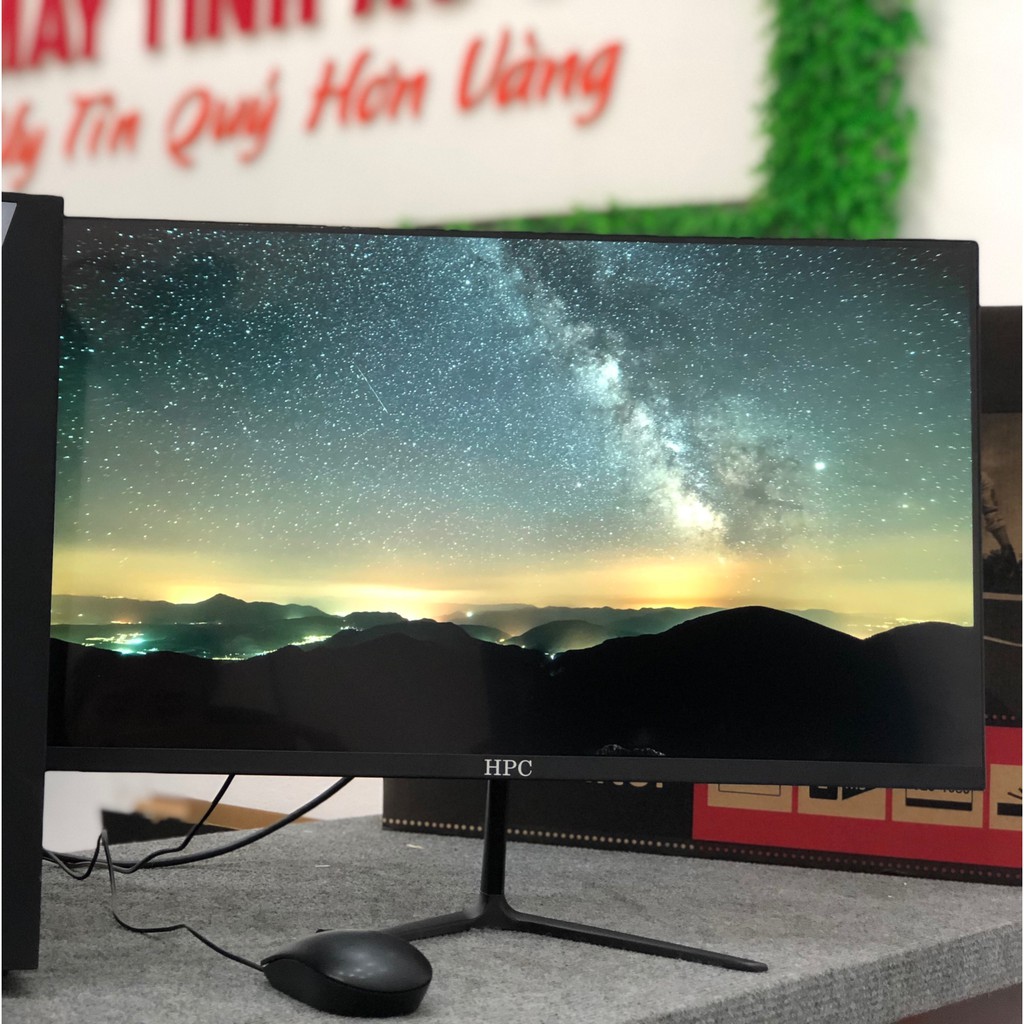 Màn Hình Máy Tính Cong Full Viền 27 inch và 24inch 75Hz Mới HUGON Q24 /Starview - CHUYÊN DÙNG CHO GAMER | BigBuy360 - bigbuy360.vn
