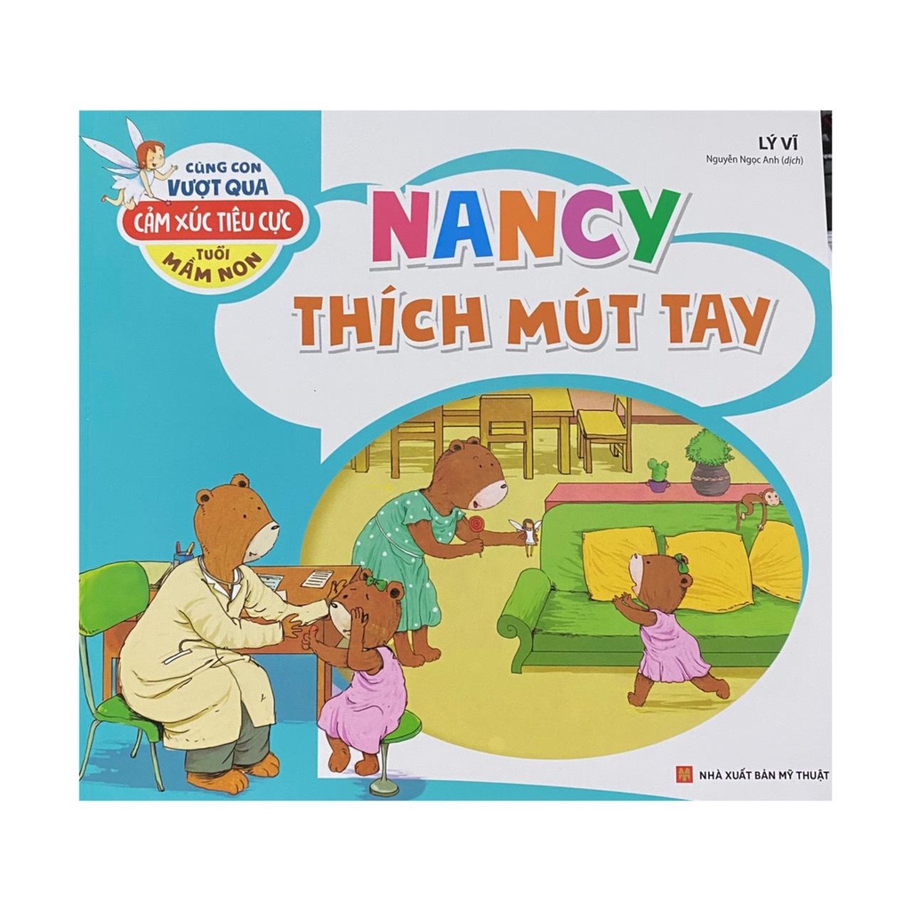 Sách - Cùng con vượt qua cảm xúc tiêu cực tuổi mầm non : Thích mút tay ( Minh Long )
