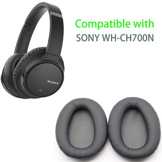 Bịt Tai Thay Thế Thích Hợp Cho Sony WH-CH700N Vỏ Tai Nghe Da Protein Tai Nghe Tai Nghe Đệm Tai Nghe Bộ Phận Sửa Chữa