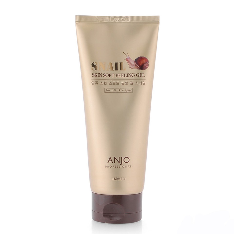 Tẩy tế bào chết Anjo Snail Skin Soft Peeling Gel 180ml Hàn Quốc QM Beauty