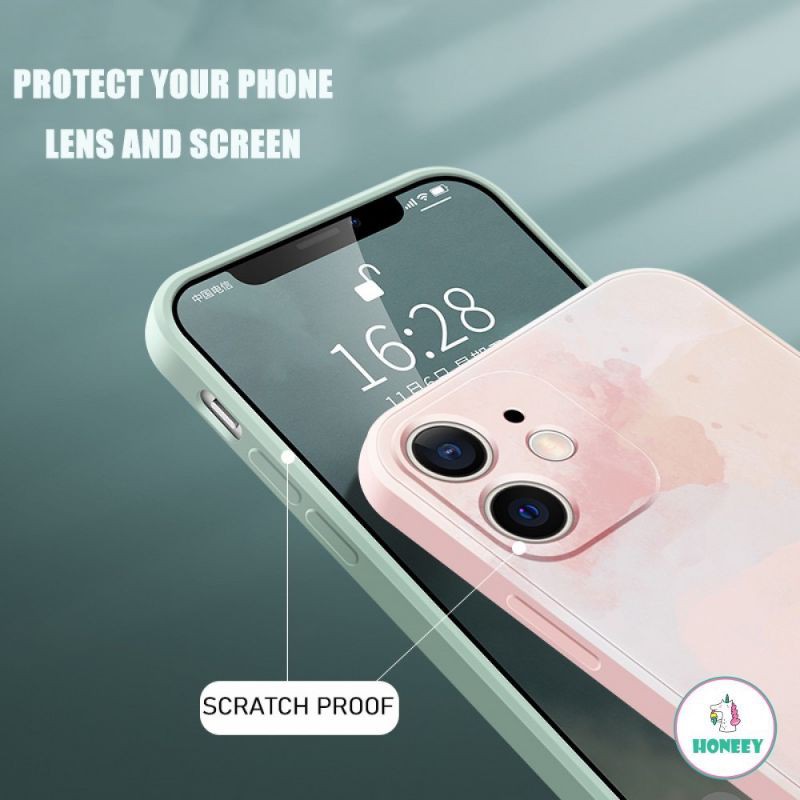 Ốp lưng loang màu  iPhone 7 plus/8 plus/6/6s/7/8/se 2020/X/Xs/11/11 pro Max/Xs Max/12/12 pro Max