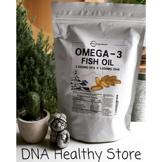 Viên omega-3 micro ingredients omega 3 fish oil - 300 viên