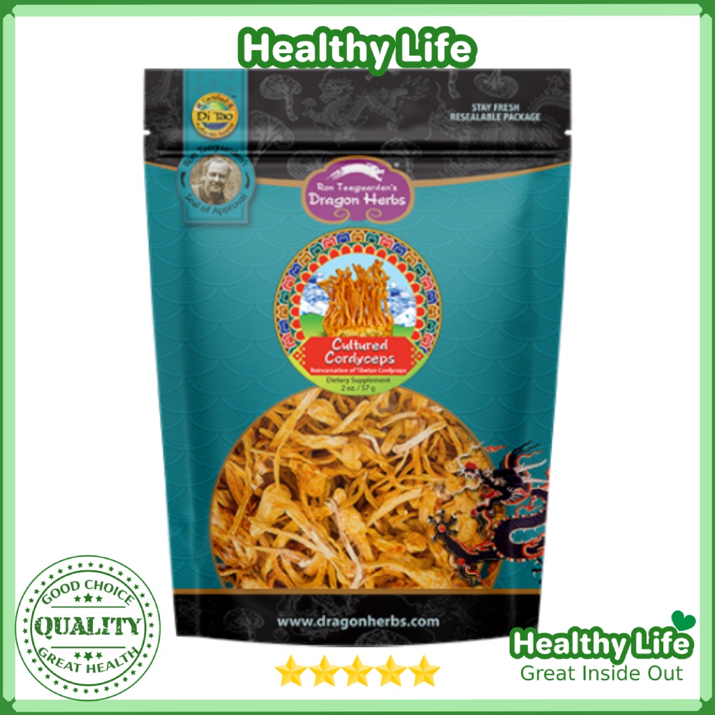 Đông Trùng Hạ Thảo Dragon Herbs Cultured Cordyceps - Munchable Cordyceps