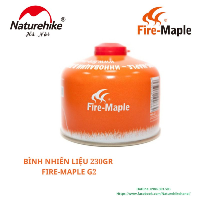 Bình ga fire maple - bình nhiên liệu cắm trại du lịch nhỏ gọn tiện lợi an toàn