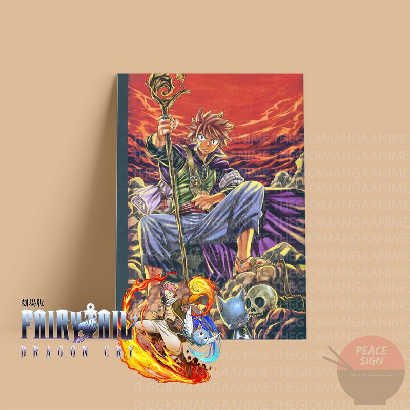 (50 mẫu) Tấm Postcard giấy 260gsm cao cấp FAIRY TAIL HỘI PHÁP SƯ A5 anime chibi ảnh đẹp nhiều mẫu